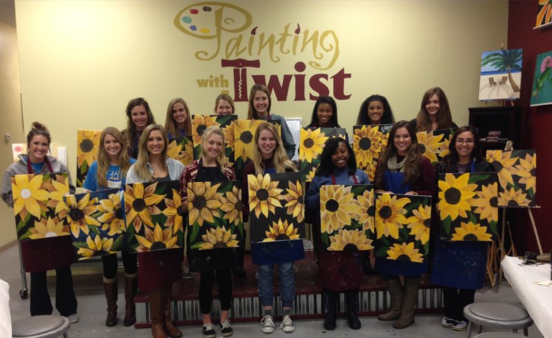 Painting with a twist Denton Texas Painting with a twist Denton Texas
