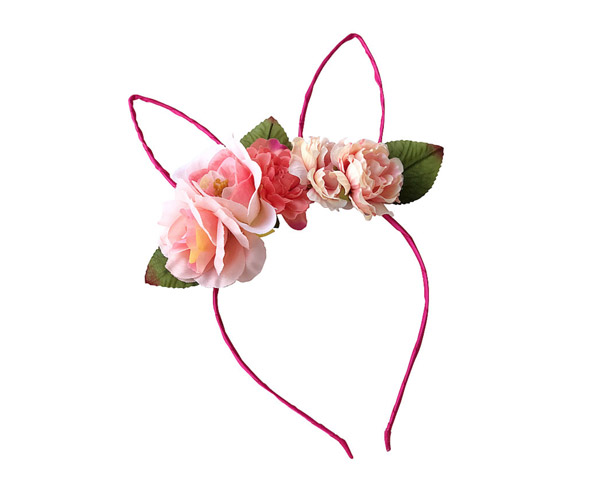 Bunny Floral Headband - Accessory Concierge