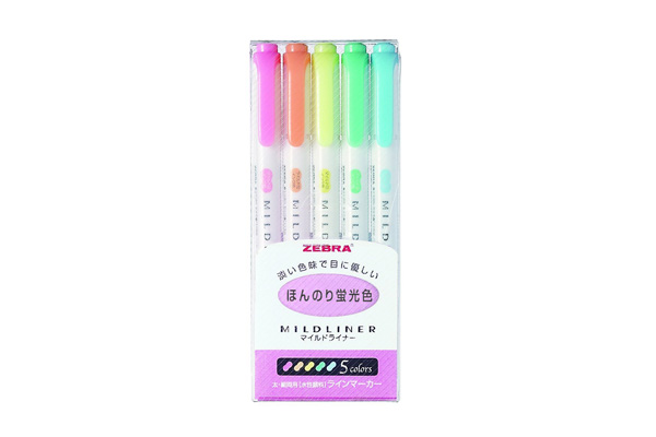 Zebra Highlighter Mildliner - Zebra - Back-to-College Essentials