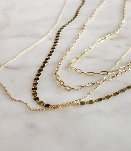 gold chain - Jewelry Gift Guide 2020