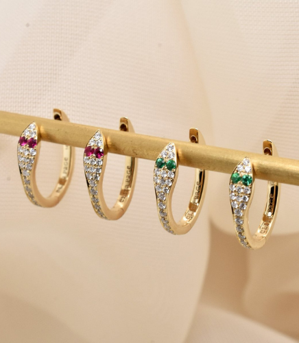 snake earrings - Jewelry Gift Guide 2020